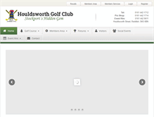 Tablet Screenshot of houldsworthgolfclub.co.uk